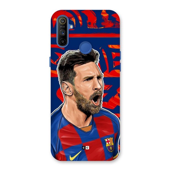 Roaring Soccer Star Back Case for Realme Narzo 10A