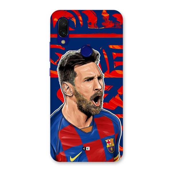 Roaring Soccer Star Back Case for Redmi 7