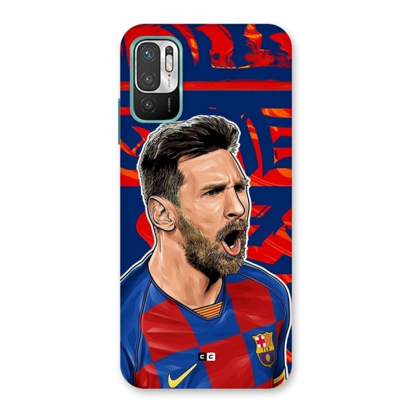 Roaring Soccer Star Back Case for Redmi Note 10T 5G