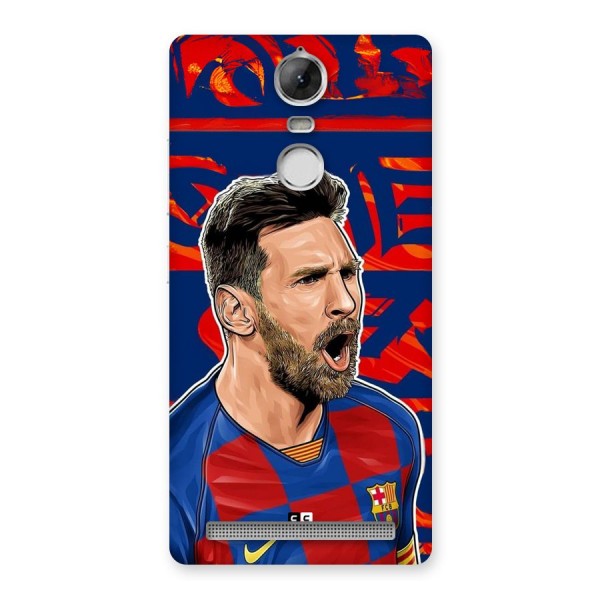 Roaring Soccer Star Back Case for Vibe K5 Note