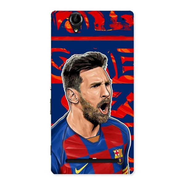 Roaring Soccer Star Back Case for Xperia T2