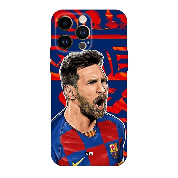 Roaring Soccer Star Back Case for iPhone 14 Pro Max