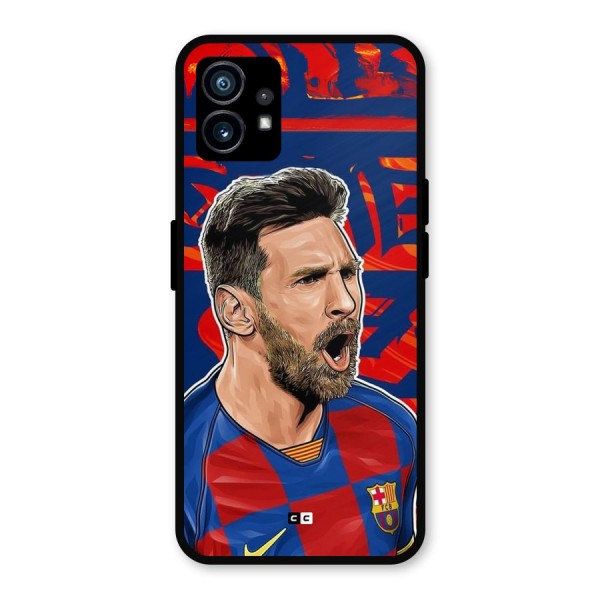 Roaring Soccer Star Metal Back Case for Nothing Phone 1