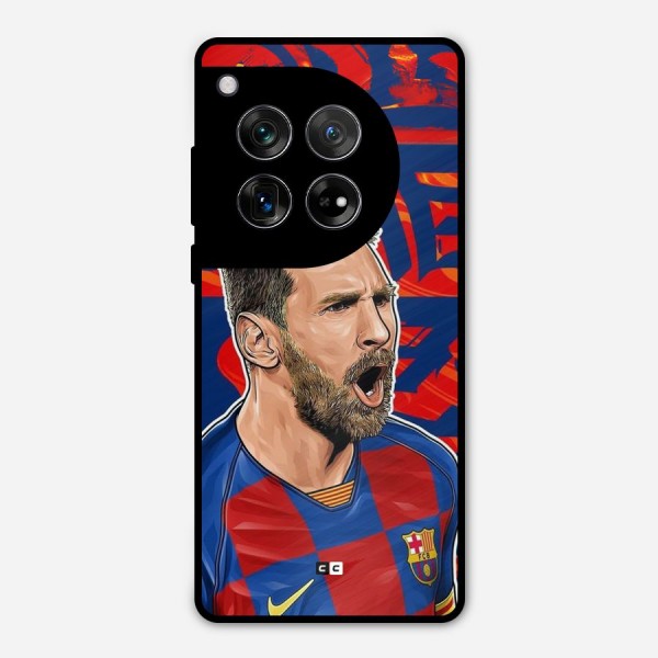 Roaring Soccer Star Metal Back Case for OnePlus 12