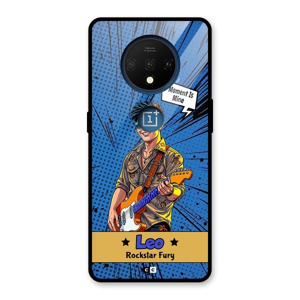 Rockstar Leo Glass Back Case for OnePlus 7T