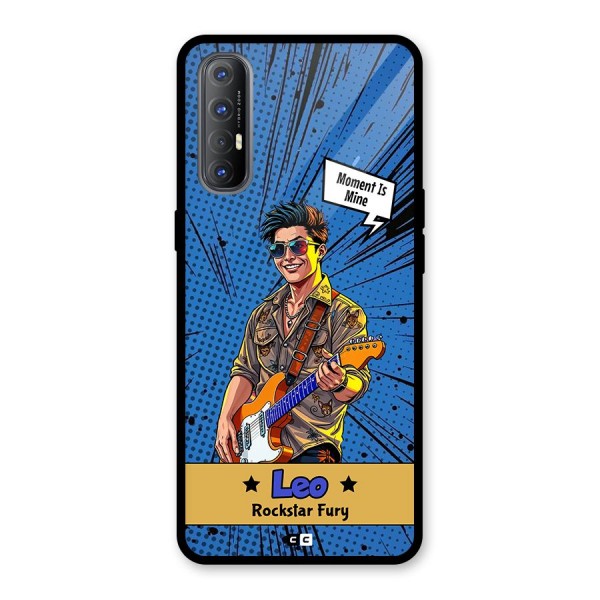 Rockstar Leo Glass Back Case for Oppo Reno3 Pro