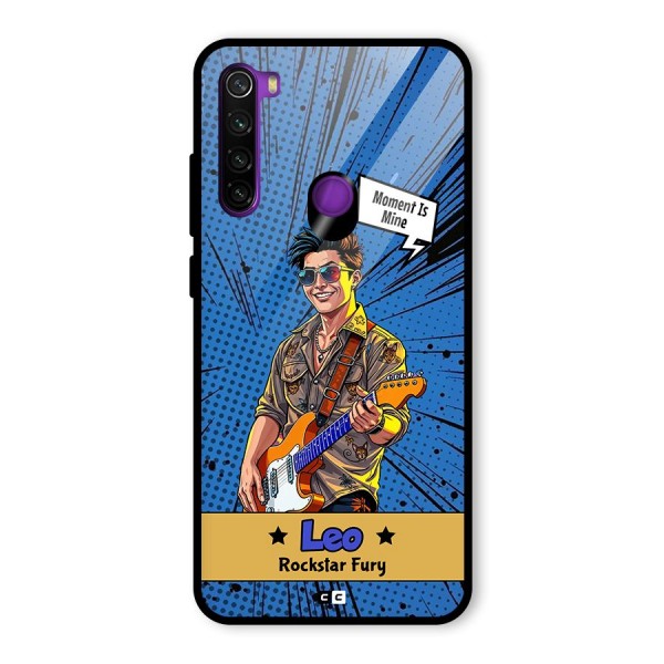 Rockstar Leo Glass Back Case for Redmi Note 8