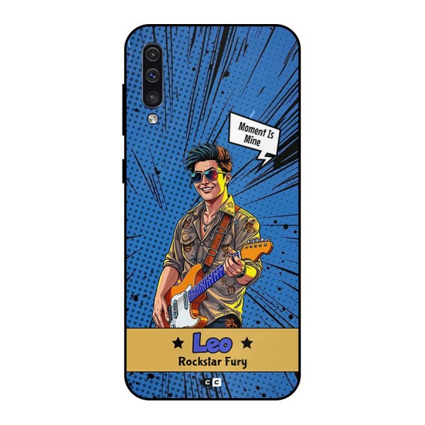 Rockstar Leo Metal Back Case for Galaxy A30s