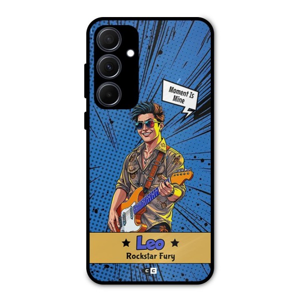 Rockstar Leo Metal Back Case for Galaxy A35