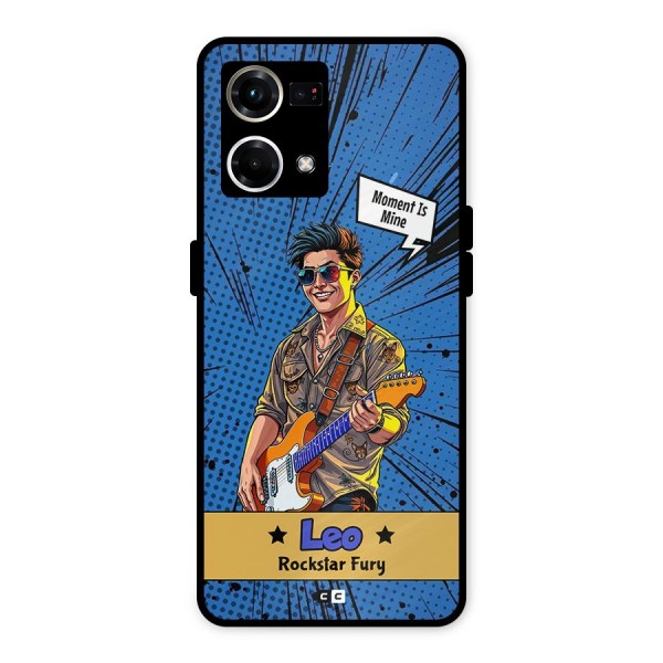 Rockstar Leo Metal Back Case for Oppo F21s Pro 4G