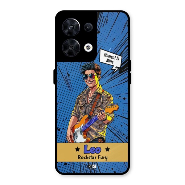 Rockstar Leo Metal Back Case for Oppo Reno8 5G
