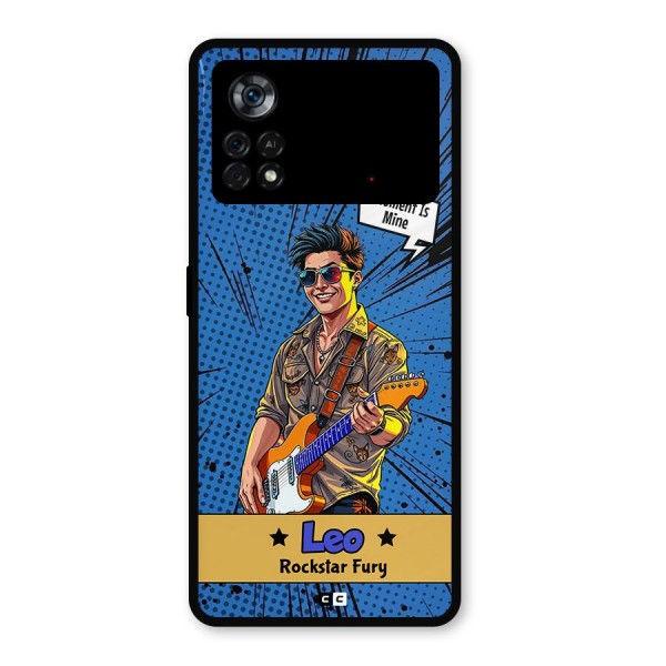 Rockstar Leo Metal Back Case for Poco X4 Pro 5G