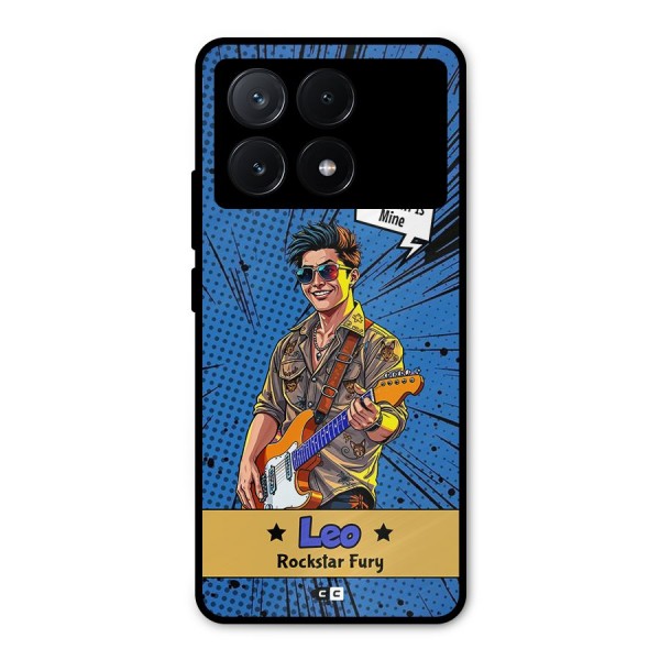 Rockstar Leo Metal Back Case for Poco X6 Pro