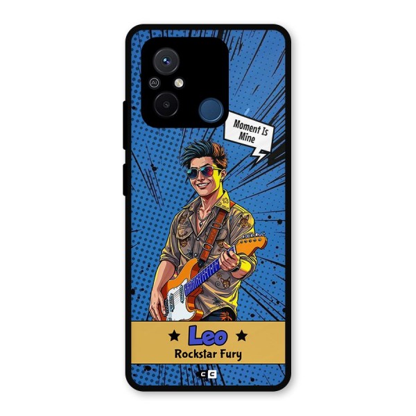 Rockstar Leo Metal Back Case for Redmi 12C