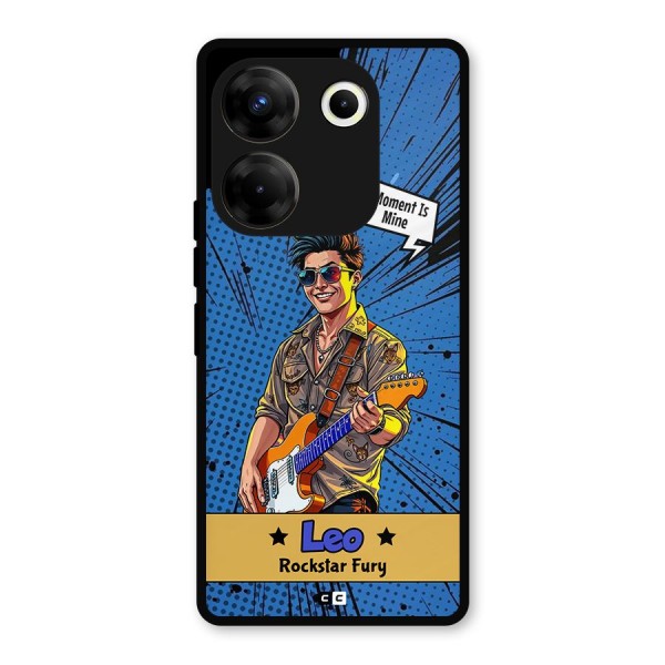 Rockstar Leo Metal Back Case for Tecno Camon 20