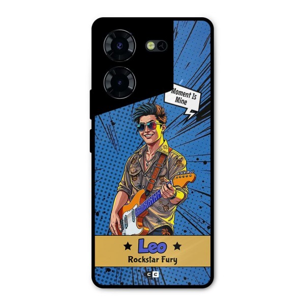 Rockstar Leo Metal Back Case for Tecno Pova 5 Pro 5G