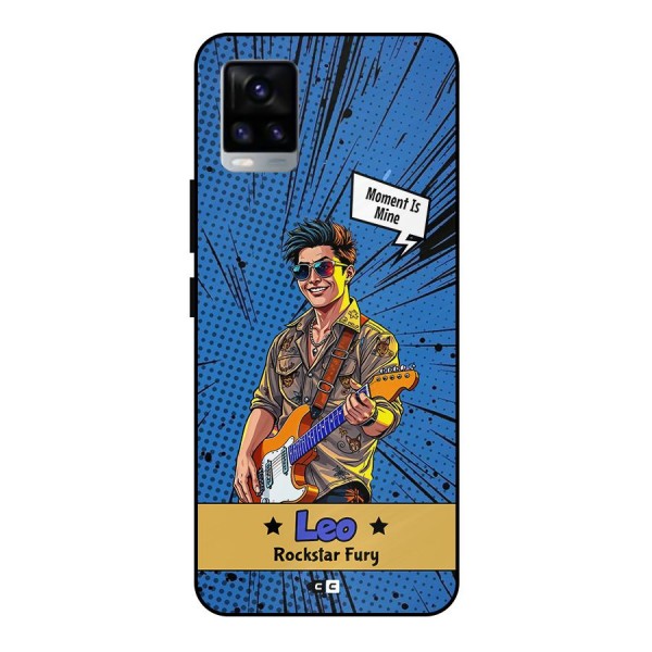 Rockstar Leo Metal Back Case for Vivo V20
