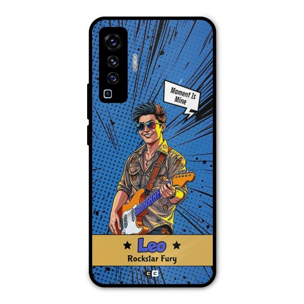Rockstar Leo Metal Back Case for Vivo X50