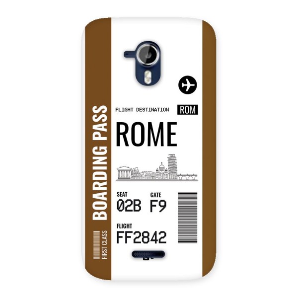 Rome Boarding Pass Back Case for Canvas Magnus A117