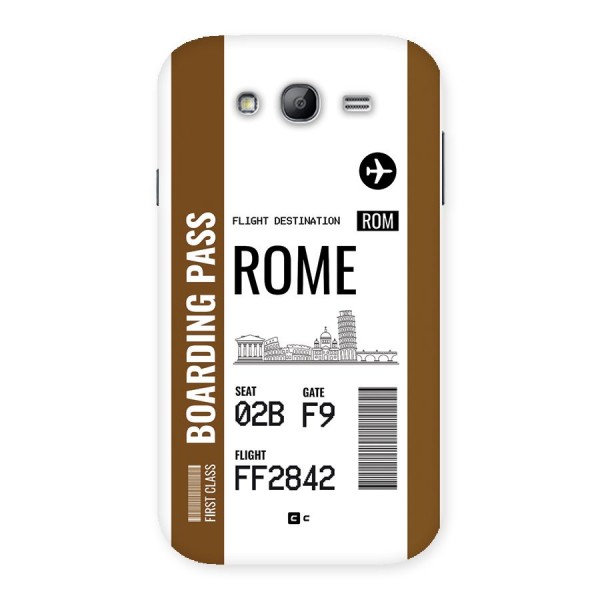 Rome Boarding Pass Back Case for Galaxy Grand Neo