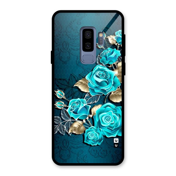 Rose Sheet Glass Back Case for Galaxy S9 Plus