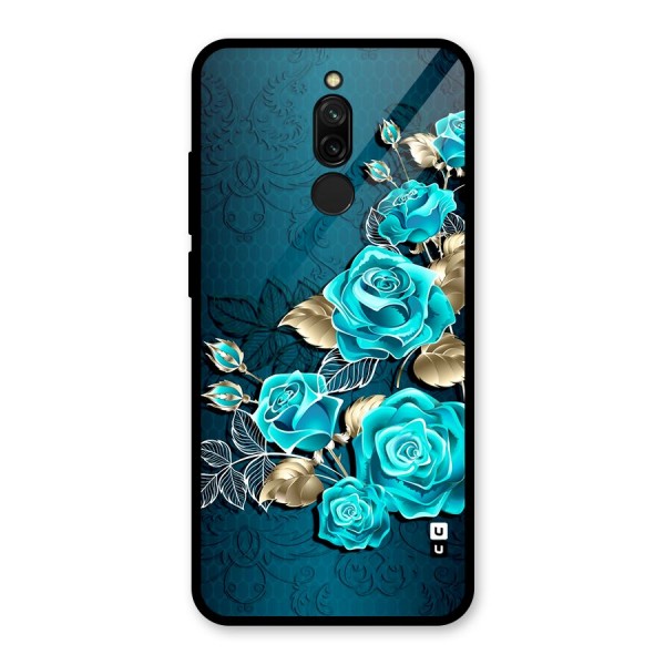 Rose Sheet Glass Back Case for Redmi 8