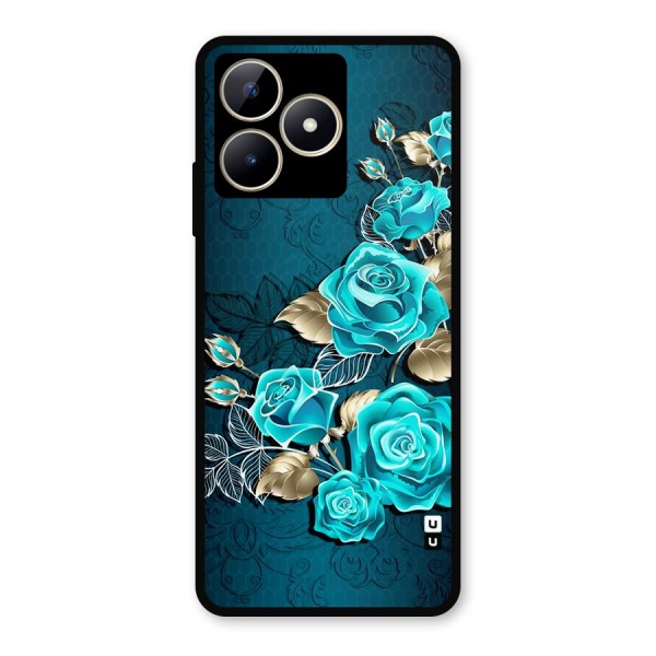 Rose Sheet Metal Back Case for Realme C53