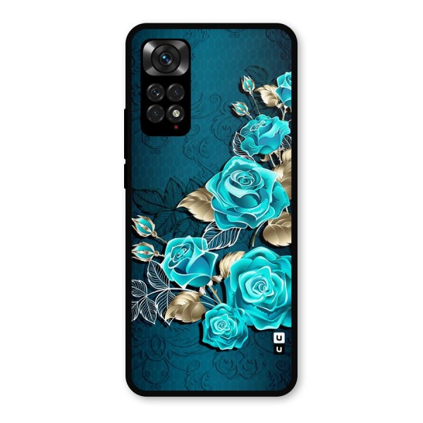 Rose Sheet Metal Back Case for Redmi Note 11s