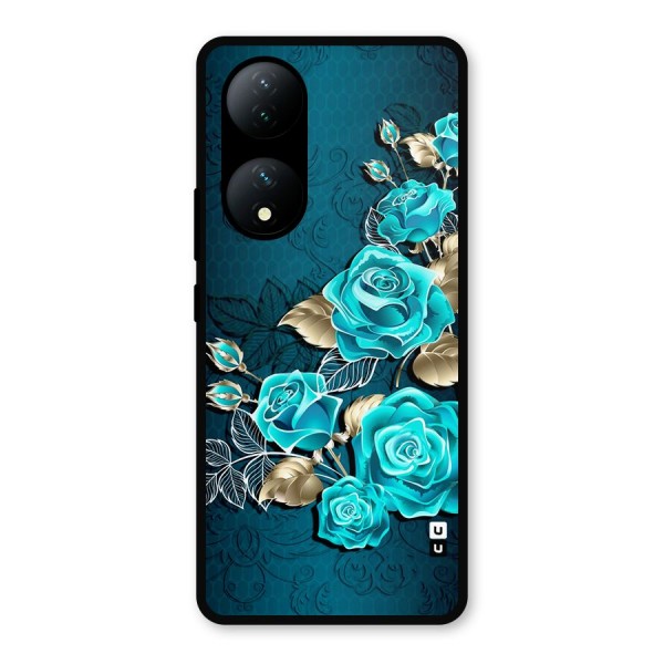 Rose Sheet Metal Back Case for Vivo Y100a