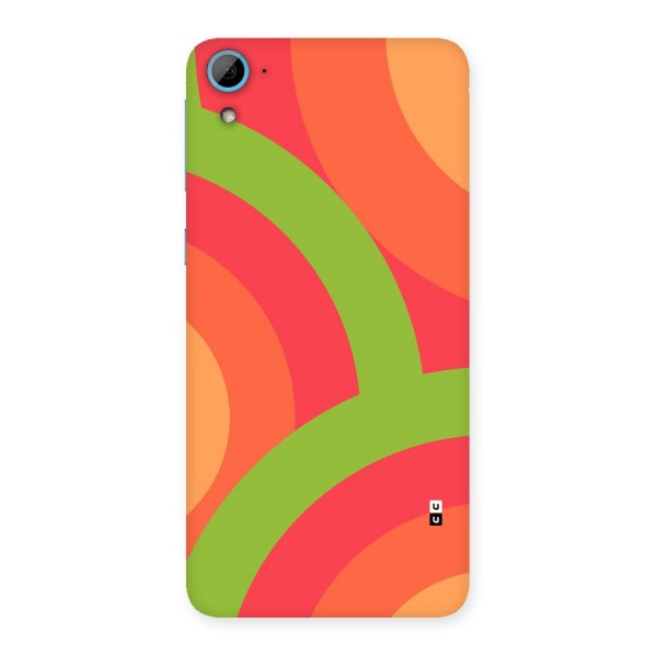 Rounded Shapes Back Case for Desire 826