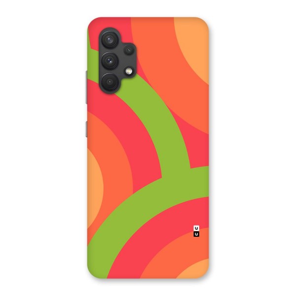 Rounded Shapes Back Case for Galaxy A32