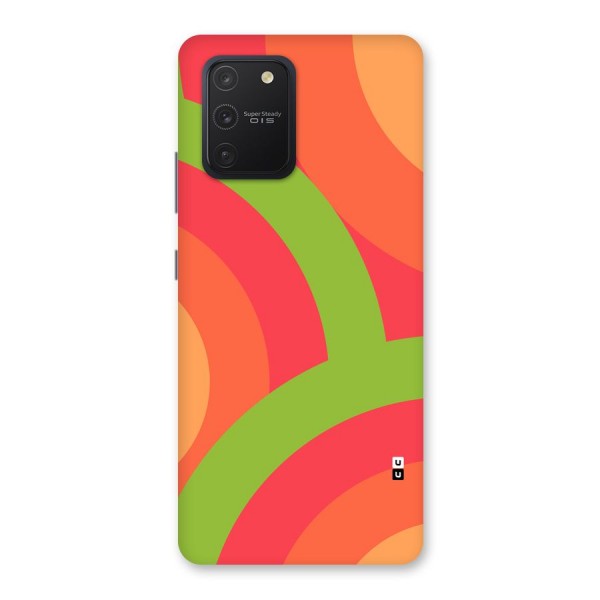 Rounded Shapes Back Case for Galaxy S10 Lite