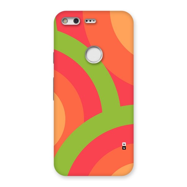 Rounded Shapes Back Case for Google Pixel XL