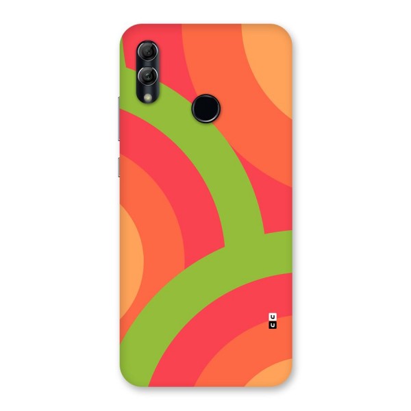 Rounded Shapes Back Case for Honor 10 Lite