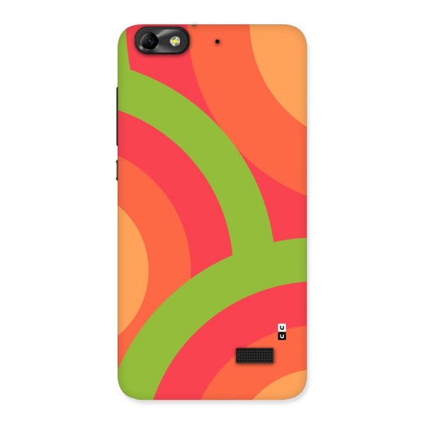 Rounded Shapes Back Case for Honor 4C
