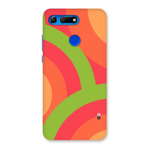 Rounded Shapes Back Case for Honor View 20