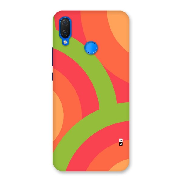 Rounded Shapes Back Case for Huawei Nova 3i