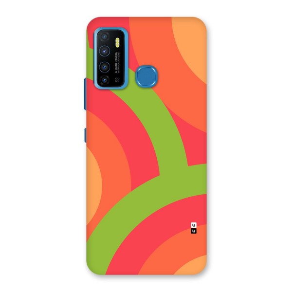 Rounded Shapes Back Case for Infinix Hot 9