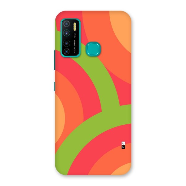 Rounded Shapes Back Case for Infinix Hot 9 Pro