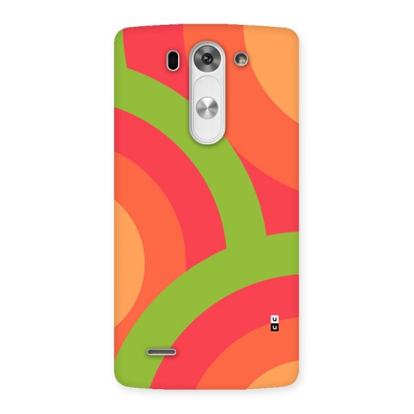 Rounded Shapes Back Case for LG G3 Beat