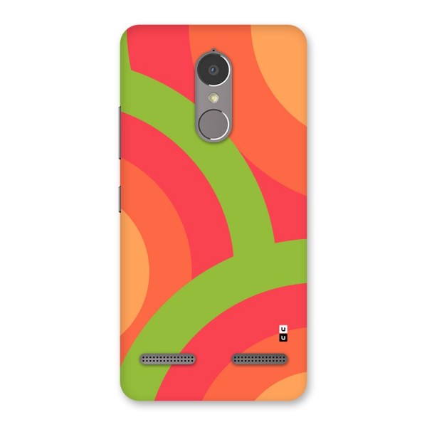 Rounded Shapes Back Case for Lenovo K6 Power