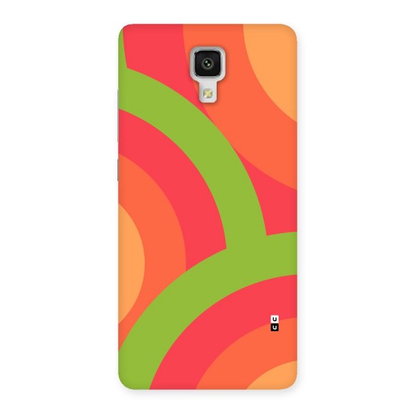 Rounded Shapes Back Case for Mi4
