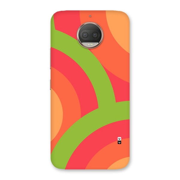 Rounded Shapes Back Case for Moto G5s Plus