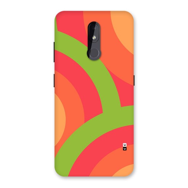 Rounded Shapes Back Case for Nokia 3.2