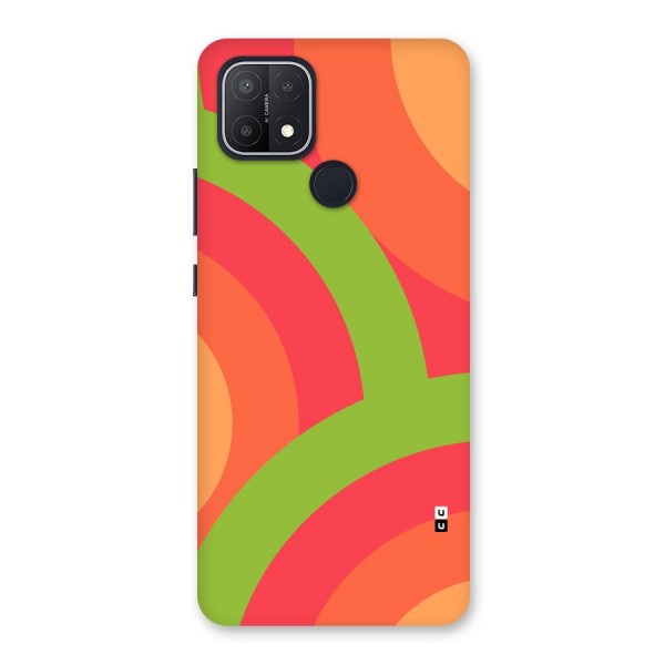 Rounded Shapes Back Case for Oppo A15