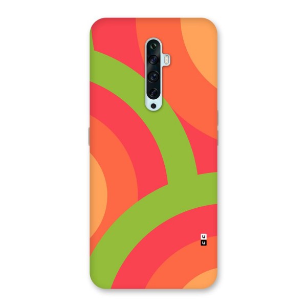 Rounded Shapes Back Case for Oppo Reno2 F