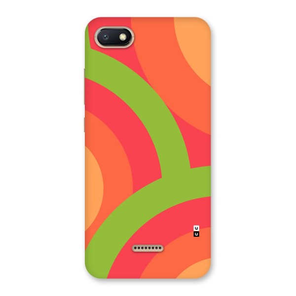 Rounded Shapes Back Case for Redmi 6A