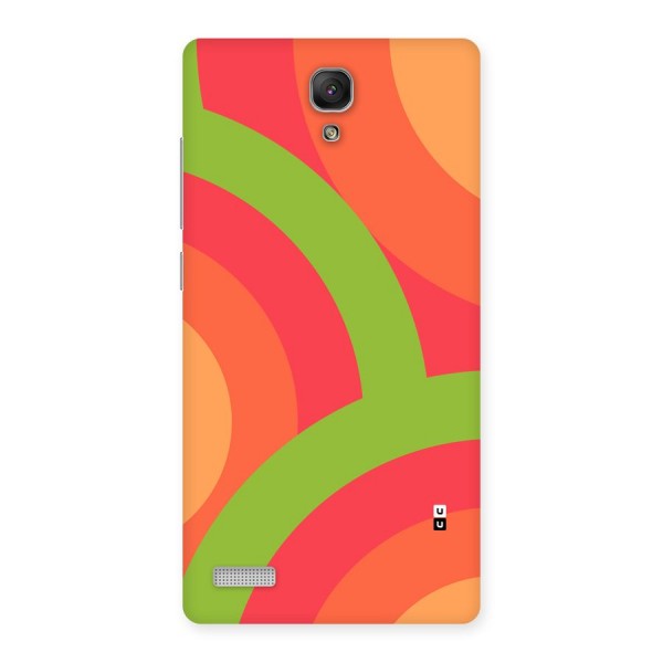 Rounded Shapes Back Case for Redmi Note Prime