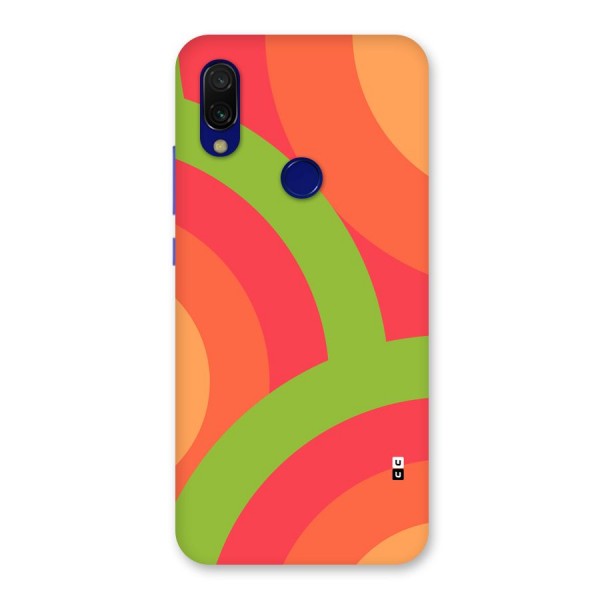 Rounded Shapes Back Case for Redmi Y3