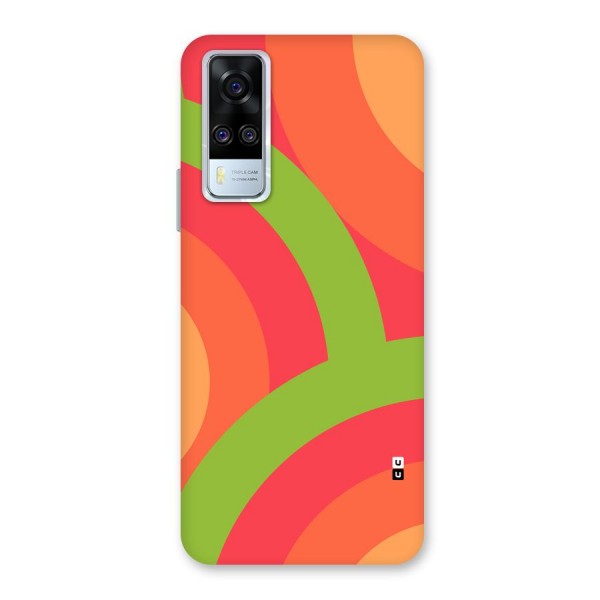 Rounded Shapes Back Case for Vivo Y51